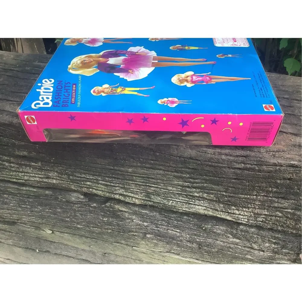 Vintage 1992 Fashion Brights Barbie Doll Toys R Us Limited Edition Neon Mattel